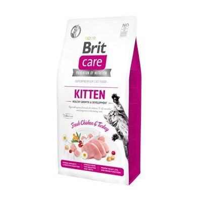 Brit Care Cat Grain-Free Kitten Healthy Growth & Development 7kg
