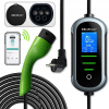 Prenosná nabíjačka EV 3.5kW Typ 2 Qoltec 230V Wi-Fi LCD 5m s reguláciou