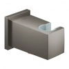 Grohe Podomítkový vývod Euphoria Cube pod omítku s držákem sprchy kartáčovaný Hard Graphite 26370AL0