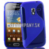 Silikónový obal Samsung Galaxy Ace 2 – TPU – modrá
