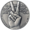 17. listopad 1989 - stříbro malá patina