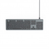HAMA 173058 káblová klávesnica CK-400, podsvietená, čierna