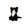 Teddies Mačka sediaca plyš so zvukom 20cm v sáčku