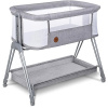 LIONELO Postieľka Luna 2v1 Grey Concrete
