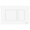 SCHWAB, SCHWAB CERES ovládacie tlačidlo, 246x159 mm, biela lesk, P67-0130-0250