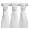 Detské bavlnené plienky PREMIUM 80x80 cm – biele, savé, 3 ks v balení