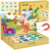 TOOKY TOY Magnetické puzzle Montessori vzdelávací box Dinosaury 68 ks