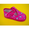 Detské papučky Beda - Unicorn BAREFOOT
