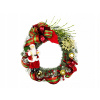 Vianočný veniec umelý LAALU zdobený Mikulášom 45 cm