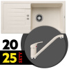 BLANCO SET 11-A 25 FAVUM XL 6 S + DARAS biela soft