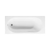 JIKA LYRA PLUS 160 x 70cm vaňa obdĺžniková ergonomická, akrylátová, biela, H2308390000001