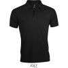 SOL's Collection Polokošile Prime Men, těžká bavlna, krátký rukáv, pánská COT25057100205-black 2XL Černá