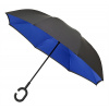 Impliva LIBERTY obrátený rúčkou dáždnik modrý