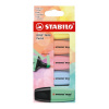 Zvýrazňovač - STABILO BOSS MINI Pastel - 5 ks sada - 5 rôznych farieb