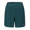 Karrimor 2 in 1 Running pánske šortky Teal/Black 2XL