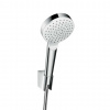 Hansgrohe Crometta Set sprchovej hlavice, držiaka a hadice, biela/chróm 26567400-HG