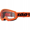 Okuliare 100 % Strata 2 Junior Neon Orange číre