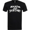 pánske tričko THRASHER SKATE AND DESTROY Black L