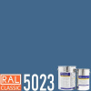 POLYCOL® 321L-593 epoxidová litá podlahovina barevná, sada 5+1,5 kg Barva (odstín): RAL 5023 - modrošedá