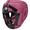 Prilba RDX T1 s odnímateľnou mriežkou na tvár – růžová