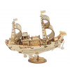 RoboTime drevené 3D puzzle Japonská plachetnica TG307 - 3D skladačka