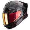 Helma SCORPION EXO-530 AIR FOND metalická černo/červená - S - Novinky