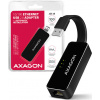AXAGON ADE-XR, USB 2.0 - Fast Ethernet síťová karta, auto instal, černá