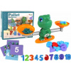 Leantoys Vzdelávacia hra dinosaur action weight