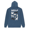 RIPNDIP mikina MAN I LOVE FELINES HOODIE (STORM BLUE) Veľkosť: S