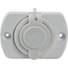 AS Schwabe USB 2-cestná inštalačná zásuvka Caravan, biela; 61464
