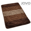 Kúpelňová predložka - Javo kúpeľňové koberce 50x80 listy hnedé (Kúpelňová predložka - Javo kúpeľňové koberce 50x80 listy hnedé)