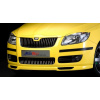 Škoda Fabia II - Horná lišta prednej masky - ABS čierny