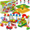 Stavebné kocky BOUNN Super Market, 138 dielikov