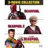 Deadpool 1 / Deadpool 2 / Deadpool 3 - Deadpool and Wolverine Blu-Ray
