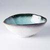 MADE IN JAPAN Misa Made In Japan Veľká misa s nepravidelným okrajom Sky Blue 24 cm 1200 ml