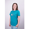Unidress Zdravotnícke tričko Unidress- veselý fonendoskop - Tyrkysová, L