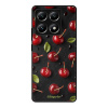 Lesklé pouzdro iSaprio pro Xiaomi 14T - Cherry Bliss (Lesklé pouzdro, kryt, obal iSaprio Exclusive na mobil Xiaomi 14T s motivem Cherry Bliss - elegantní skleněný vzhled, skvělá ochrana mobilu a luxus