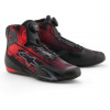 boty CELER VENTED, ALPINESTARS (černá/červená, vel. 47,5)