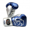 Boxerské rukavice Rival RS100 Professional Sparring Gloves Farba: Modro-strieborná, Veľkosť: 18oz