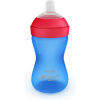 Philips AVENT, Hrnček s mäkkým náustkom SCF802/01, 300 ml, 9 m+, modrá SCF802/01