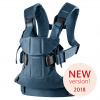 BabyBjorn Nosič ONE COTTON Varianta: Classic Denim/ Midnight blue