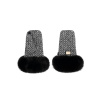 Bjällra of Sweden Bjällra Rukavice na kočík NEW Varianta: Tweed Black