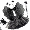 Dievčenský kostým - Halloween Tutu Outfit Arachnipper Witch Witch (Kostým HALLOWEEN TUTU SPIDER WITCH WITCH)