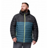 Columbia Powder Lite 2 Hooded Jacket Pánska Bunda Farba: Everblue, Shark, Veľkosť: 1XL 2086942429