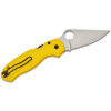 C223PYL Spyderco Para 3 Salt Yellow Lightweight CPM MagnaCut Reveal 14