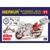 Merkur 011 - Motocykel, 222 dielov, 10 modelov