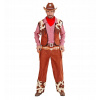 KOSTÝM KOVBOJA BRONZ 5 ELEMEN. WESTERN L