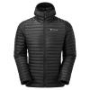 Montane Anti-Freeze Lite Hoodie black péřová bunda pánská Velikost: L