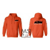 Mikina s motívom KTM Racing 2 oranžová XL (Moto mikina)