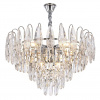 Krištáľová závesná lampa SWE079-CP 50cm Chrom